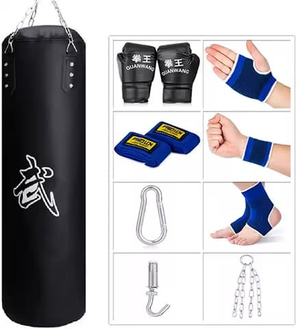 Sac de boxe suspendu non rempli 100 ou 120 cm
