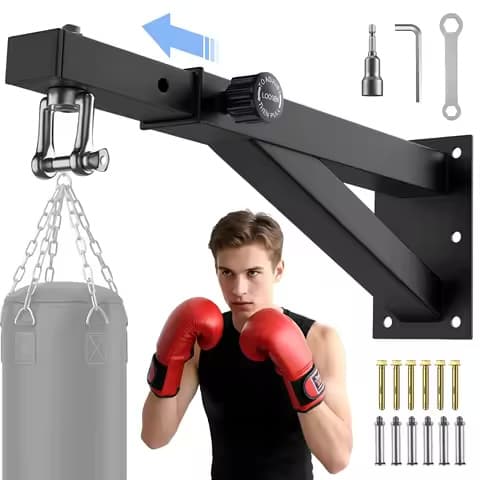 Supports muraux pour sac de boxe – jusqu'à 300 kg